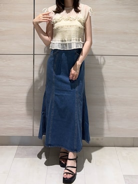ペリエ千葉店さん(レディース・156cm)の夏コーディネート