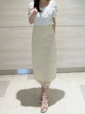 「31 Sons de mode（トランテアン　ソン　ドゥ　モード）のアイテム」を使った、ペリエ千葉店さん（レディース・159cm）の春コーディネート