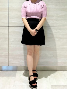 「31 Sons de mode（トランテアン　ソン　ドゥ　モード）のアイテム」を使った、ペリエ千葉店さん（レディース・156cm）の春コーディネート