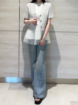 ペリエ千葉店さん(レディース・156cm)の夏コーディネート