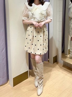 「31 Sons de mode（トランテアン　ソン　ドゥ　モード）のアイテム」を使った、ペリエ千葉店さん（レディース・159cm）の秋コーディネート