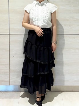「31 Sons de mode（トランテアン　ソン　ドゥ　モード）のアイテム」を使った、ペリエ千葉店さん（レディース・156cm）の春コーディネート