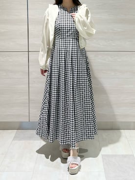 ペリエ千葉店さん（レディース・159cm）の春コーディネート