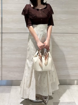 「31 Sons de mode（トランテアン　ソン　ドゥ　モード）のアイテム」を使った、ペリエ千葉店さん（レディース・156cm）の春コーディネート