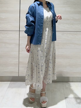 「31 Sons de mode（トランテアン　ソン　ドゥ　モード）のアイテム」を使った、ペリエ千葉店さん（レディース・159cm）の春コーディネート