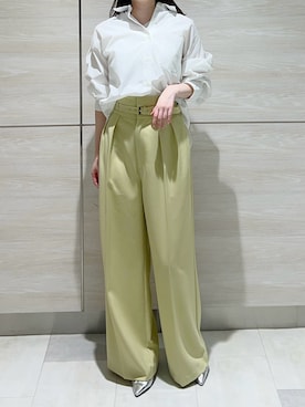 「31 Sons de mode（トランテアン　ソン　ドゥ　モード）のアイテム」を使った、ペリエ千葉店さん（レディース・159cm）の春コーディネート