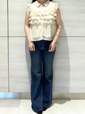 ペリエ千葉店さん(レディース・156cm)の夏コーディネート