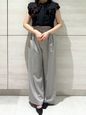 ペリエ千葉店さん（レディース・156cm）の春コーディネート