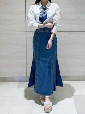 「31 Sons de mode（トランテアン　ソン　ドゥ　モード）のアイテム」を使った、ペリエ千葉店さん（レディース・159cm）の春コーディネート