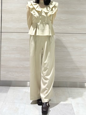 ペリエ千葉店さん（レディース・156cm）の春コーディネート