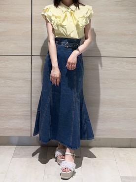 ペリエ千葉店さん(レディース・156cm)の夏コーディネート