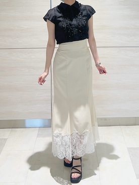 ペリエ千葉店さん(レディース・159cm)の夏コーディネート