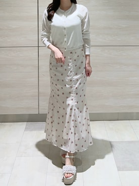 「31 Sons de mode（トランテアン　ソン　ドゥ　モード）のアイテム」を使った、ペリエ千葉店さん（レディース・159cm）の春コーディネート