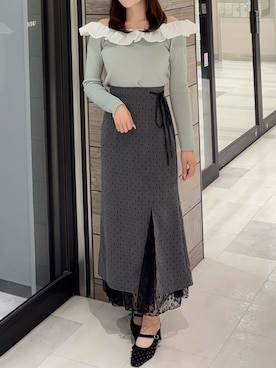 ペリエ千葉店さん(レディース・156cm)の秋コーディネート