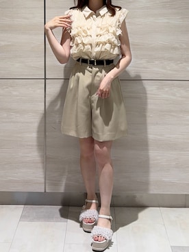ペリエ千葉店さん(レディース・156cm)の夏コーディネート
