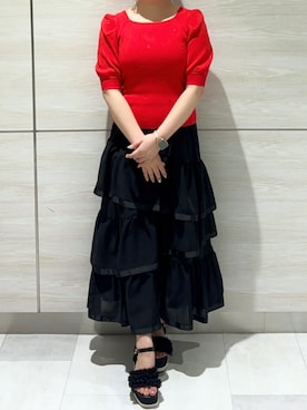 「31 Sons de mode（トランテアン　ソン　ドゥ　モード）のアイテム」を使った、ペリエ千葉店さん（レディース・156cm）の春コーディネート