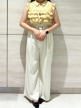 ペリエ千葉店さん(レディース・156cm)の夏コーディネート
