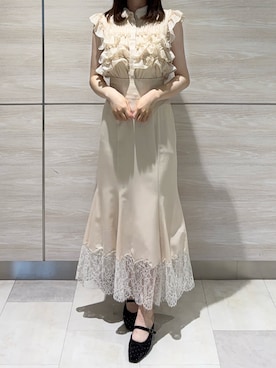 ペリエ千葉店さん（レディース・156cm）の春コーディネート