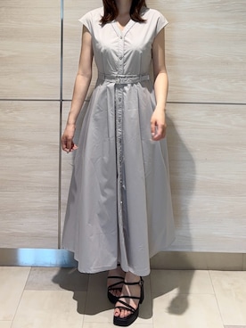 「31 Sons de mode（トランテアン　ソン　ドゥ　モード）のアイテム」を使った、ペリエ千葉店さん（レディース・156cm）の夏コーディネート