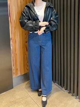 「31 Sons de mode（トランテアン　ソン　ドゥ　モード）のアイテム」を使った、ペリエ千葉店さん（レディース・159cm）の秋コーディネート