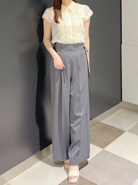 「31 Sons de mode（トランテアン　ソン　ドゥ　モード）のアイテム」を使った、ペリエ千葉店さん（レディース・159cm）の春コーディネート