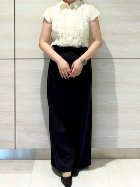 「31 Sons de mode（トランテアン　ソン　ドゥ　モード）のアイテム」を使った、ペリエ千葉店さん（レディース・156cm）の春コーディネート