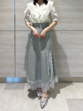 ペリエ千葉店さん（レディース・156cm）の春コーディネート