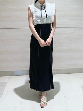 ペリエ千葉店さん（レディース・159cm）の夏コーディネート