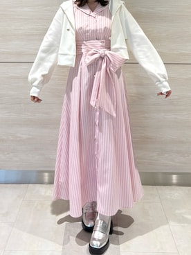 ペリエ千葉店さん（レディース・156cm）の春コーディネート