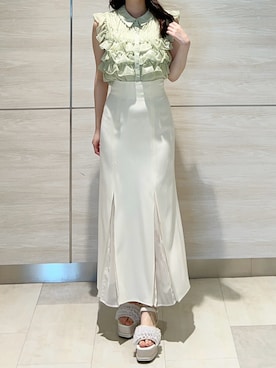 「31 Sons de mode（トランテアン　ソン　ドゥ　モード）のアイテム」を使った、ペリエ千葉店さん（レディース・159cm）の春コーディネート