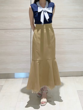 ペリエ千葉店さん(レディース・159cm)の春コーディネート