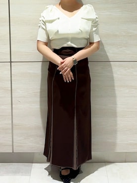 ペリエ千葉店さん（レディース・156cm）の夏コーディネート
