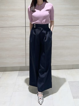 「31 Sons de mode（トランテアン　ソン　ドゥ　モード）のアイテム」を使った、ペリエ千葉店さん（レディース・159cm）の春コーディネート