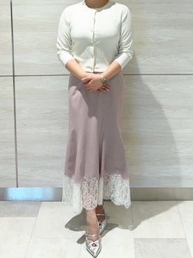 「31 Sons de mode（トランテアン　ソン　ドゥ　モード）のアイテム」を使った、ペリエ千葉店さん（レディース・156cm）の春コーディネート