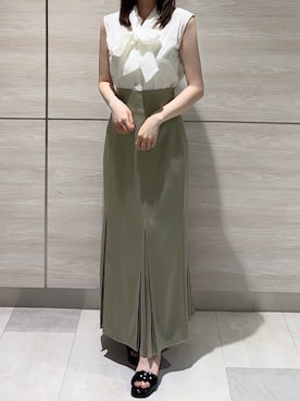 ペリエ千葉店さん（レディース・156cm）の春コーディネート