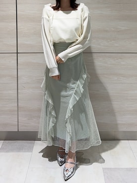 「31 Sons de mode（トランテアン　ソン　ドゥ　モード）のアイテム」を使った、ペリエ千葉店さん（レディース・156cm）の春コーディネート