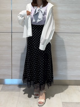 ペリエ千葉店さん(レディース・156cm)の春コーディネート