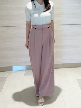 「31 Sons de mode（トランテアン　ソン　ドゥ　モード）のアイテム」を使った、ペリエ千葉店さん（レディース・159cm）の春コーディネート