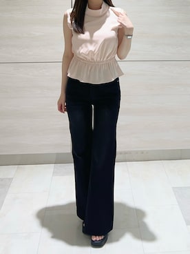 「31 Sons de mode（トランテアン　ソン　ドゥ　モード）のアイテム」を使った、ペリエ千葉店さん（レディース・159cm）の春コーディネート