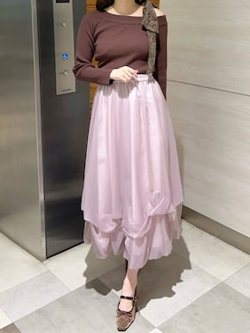 ペリエ千葉店さん(レディース・159cm)の秋コーディネート