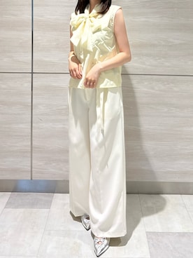 ペリエ千葉店さん（レディース・156cm）の春コーディネート