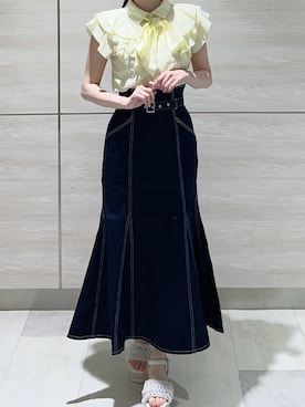 「31 Sons de mode（トランテアン　ソン　ドゥ　モード）のアイテム」を使った、ペリエ千葉店さん（レディース・159cm）の春コーディネート