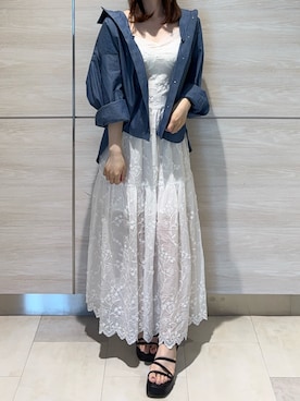 「31 Sons de mode（トランテアン　ソン　ドゥ　モード）のアイテム」を使った、ペリエ千葉店さん（レディース・156cm）の春コーディネート