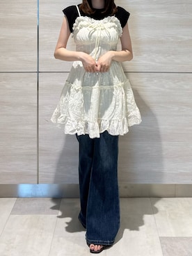ペリエ千葉店さん（レディース・156cm）の夏コーディネート