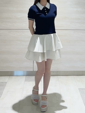 ペリエ千葉店さん(レディース・159cm)の春コーディネート