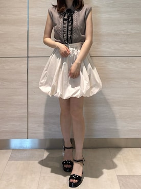 ペリエ千葉店さん（レディース・156cm）の春コーディネート