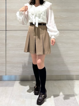 「31 Sons de mode（トランテアン　ソン　ドゥ　モード）のアイテム」を使った、ペリエ千葉店さん（レディース・156cm）の春コーディネート