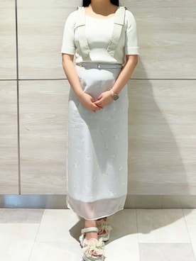 「31 Sons de mode（トランテアン　ソン　ドゥ　モード）のアイテム」を使った、ペリエ千葉店さん（レディース・156cm）の春コーディネート