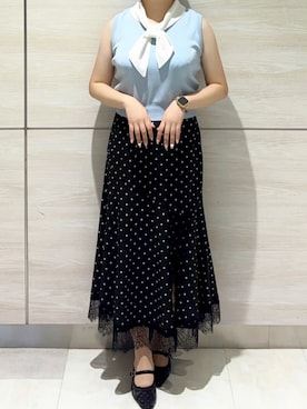ペリエ千葉店さん（レディース・156cm）の夏コーディネート