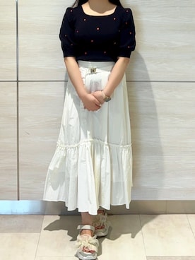 ペリエ千葉店さん（レディース・156cm）の春コーディネート
